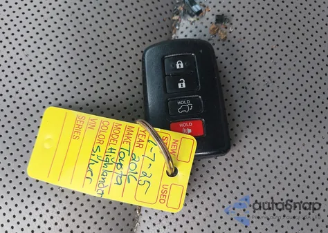 2016 Toyota Highlander Limited V6 from USA, damaged, VIN 5TDDKRFH8GS270260